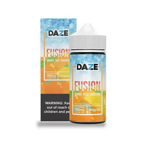 Orange Yuzu Tangerine Iced By 7 Daze Fusion 100Ml 1