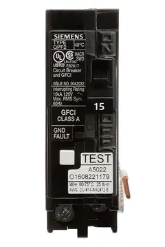 Qf115acsa -Siemens - Gfci Circuit Breaker 1