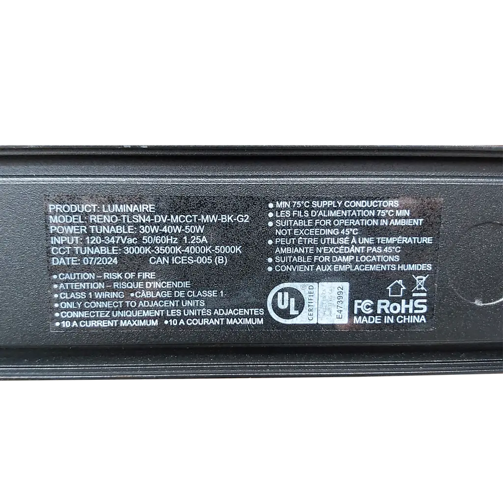 Reno-Tlsn4-Dv-Mcct-Mw-Bk-G2(4Ft) - R33215 2