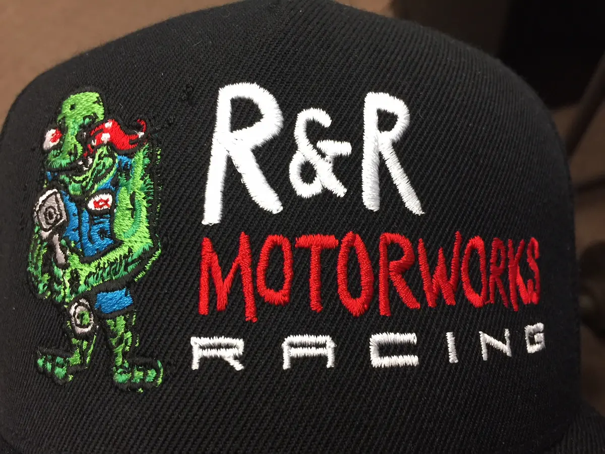 R&R Motorworks - "Walter W/ Piston" Snapback Hat 1