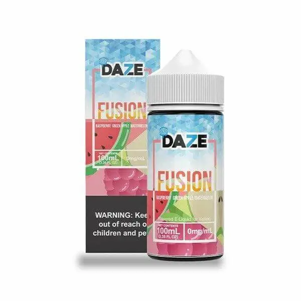 Raspberry Green Apple Watermelon Iced By 7 Daze Fusion 100Ml 1