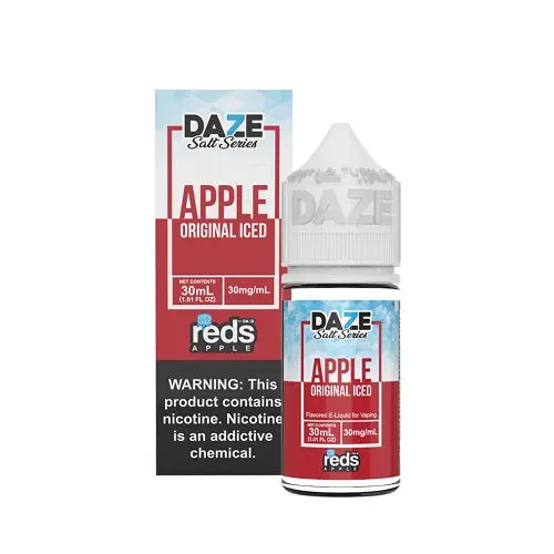 Reds Apple Iced By 7 Daze Salt Series 30Ml 1