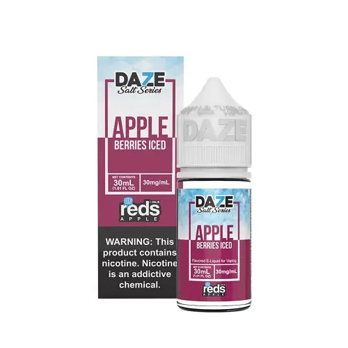 Reds Apple Berries Iced By 7 Daze Salt Series 30Ml 1