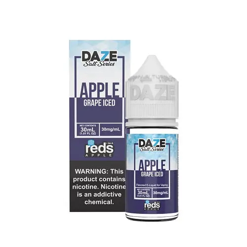 Reds Apple Grape Iced By 7 Daze Salt Series 30Ml 1