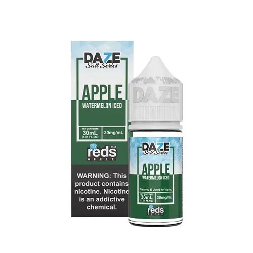 Reds Apple Watermelon Iced By 7 Daze Salt Series 30Ml 1