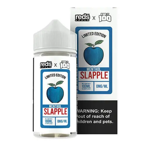 Slapple Menthol By 7 Daze Reds X Keep It 100 100Ml 1