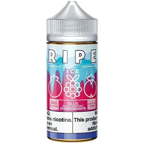 Blue Razzleberry Pomegranate On Ice By Ripe Collection 100Ml 1
