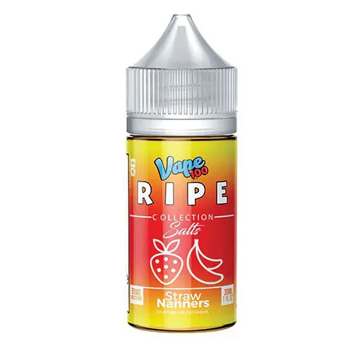 Straw Nanners By Ripe Collection Salts 30Ml 1