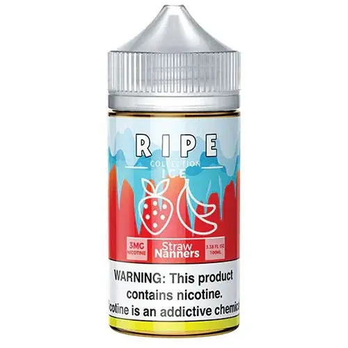 Straw Nanners On Ice By Ripe Collection 100Ml 1