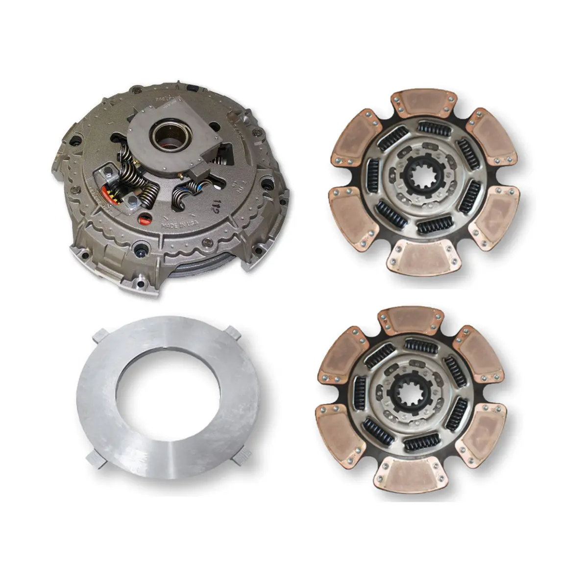 Road Choice® Self-Adjusting Clutch - 15.5” X 2”, 7 Spring, 2050 Ft-Lbs - Replaces 209701-25 1