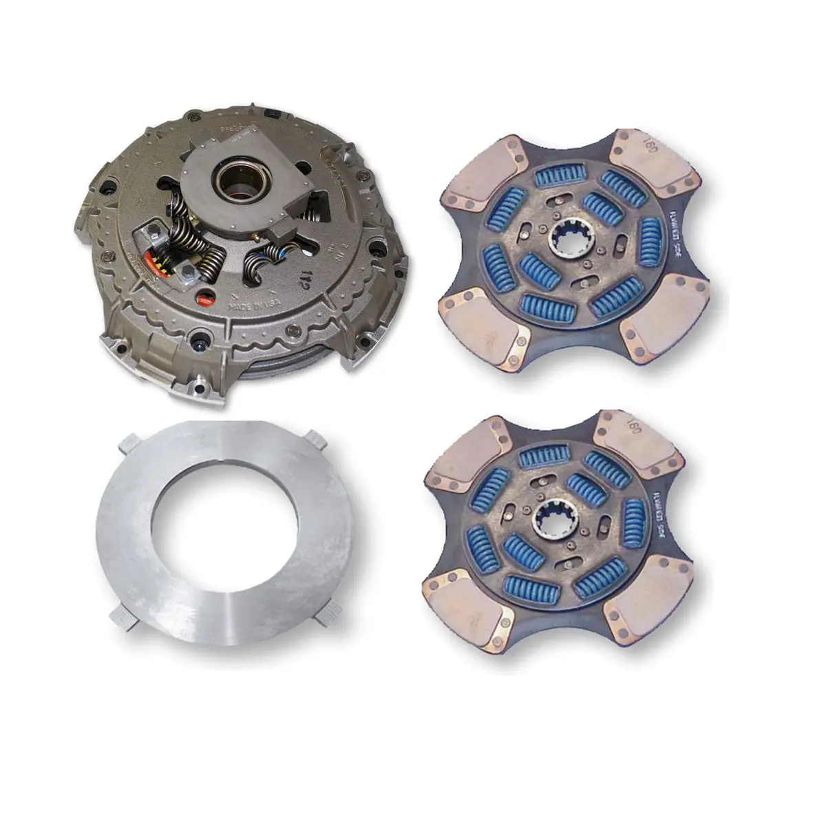 Road Choice® Self-Adjusting Clutch - 15.5” X 2”, 9 Spring, 1700 Ft-Lbs 1