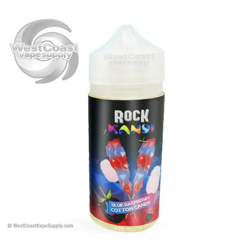 Blue Raspberry Cotton Candy By Rock Kandi 100Ml 1
