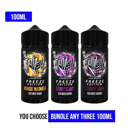 Ruthless Vapor Freeze Edition 120Ml Pick 3 Bundle 1
