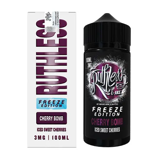 Cherry Bomb Freeze Edition By Ruthless Vapor 120Ml 1