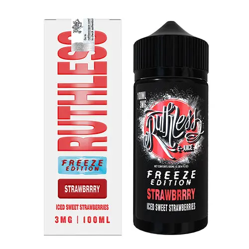 Strawbrrry Freeze Edition By Ruthless Vapor 120Ml 1