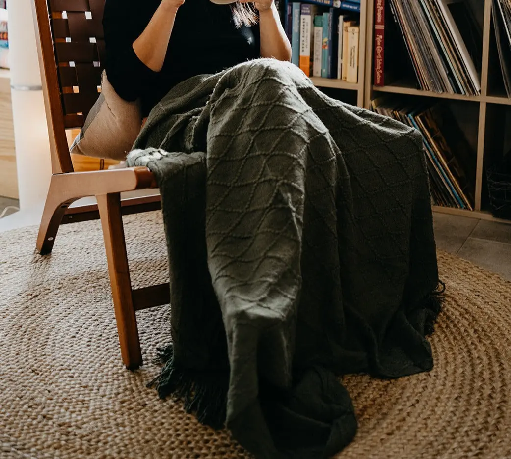 Warm & Cozy Throw - Forest 1