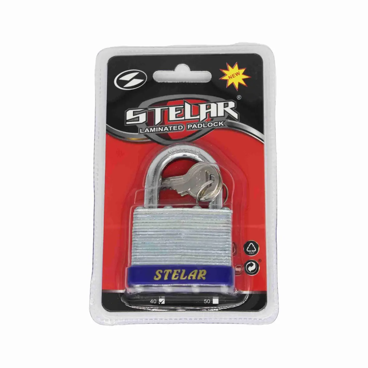 Sl 50Mm Stelar Laminated Padlock 1