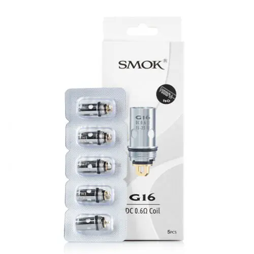 Smok G16 Dc 0.6 Replacement Coils 5-Pack 1