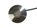 Ss21311----Cwc Landscape 12V: Frosted Button Stainless Steel Beveled Ring 1