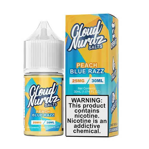 Peach Blue Razz By Cloud Nurdz Salt 30Ml 1