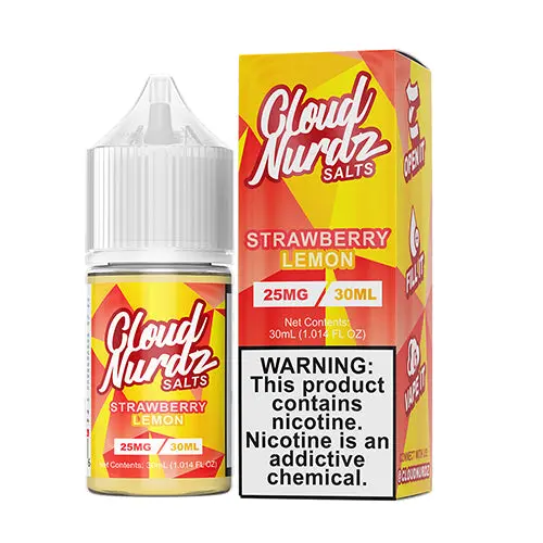 Strawberry Lemon By Cloud Nurdz Salt 30Ml 1