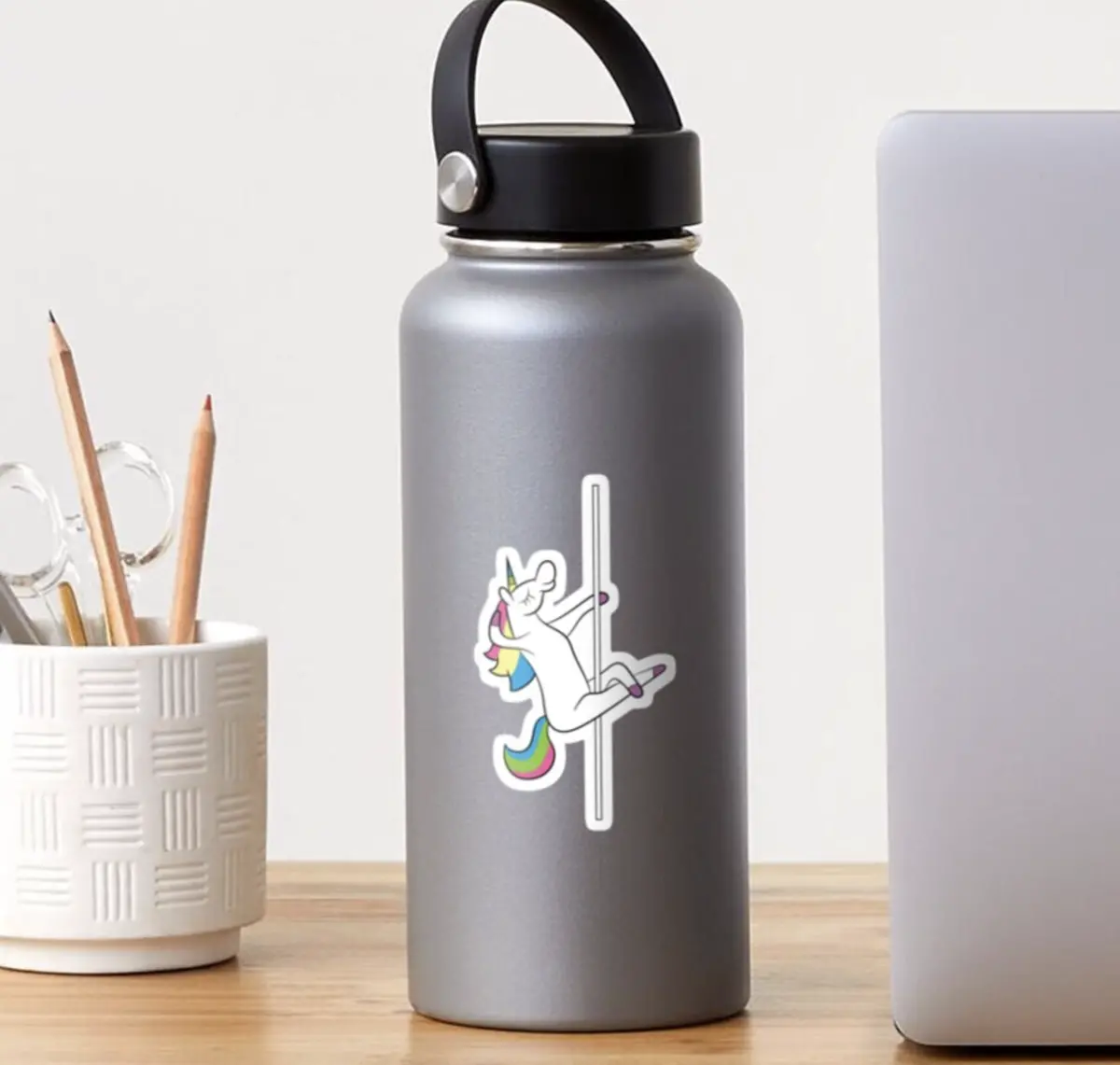 Unicorn Dancing Vinyl Sticker 1