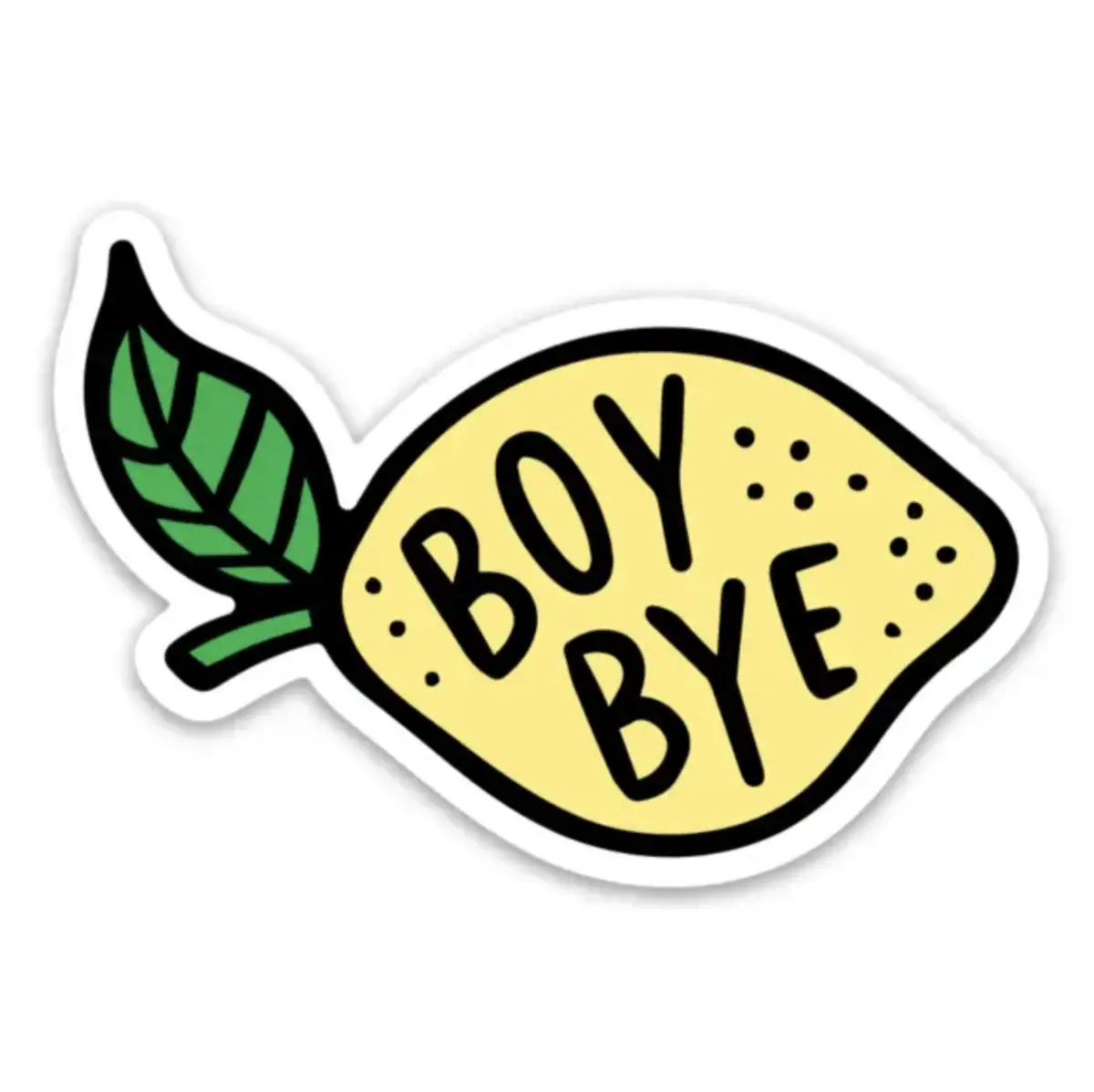 Boy Bye Sticker 1