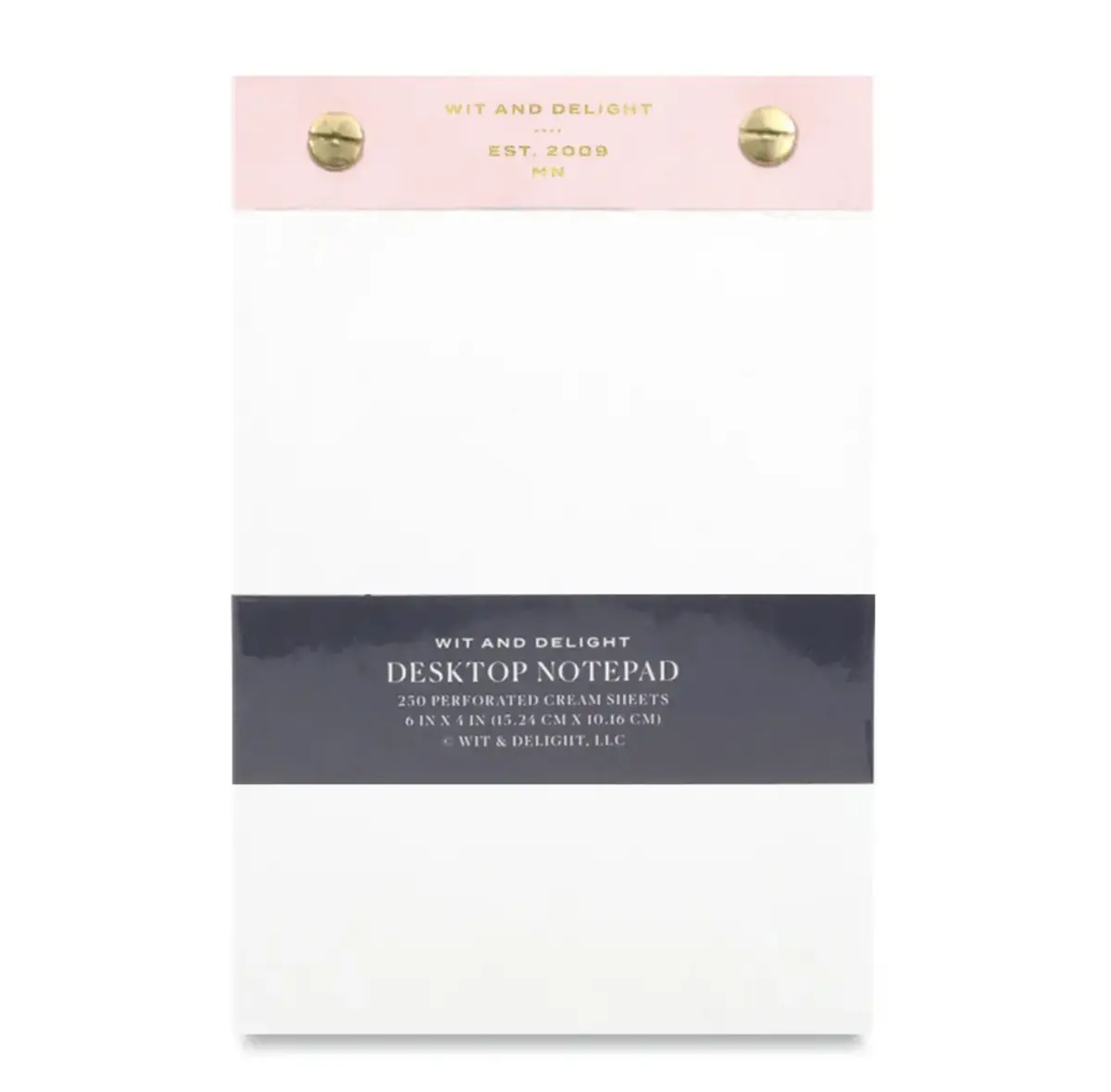 Desk Notepad - Wit & Delight - Pink 1