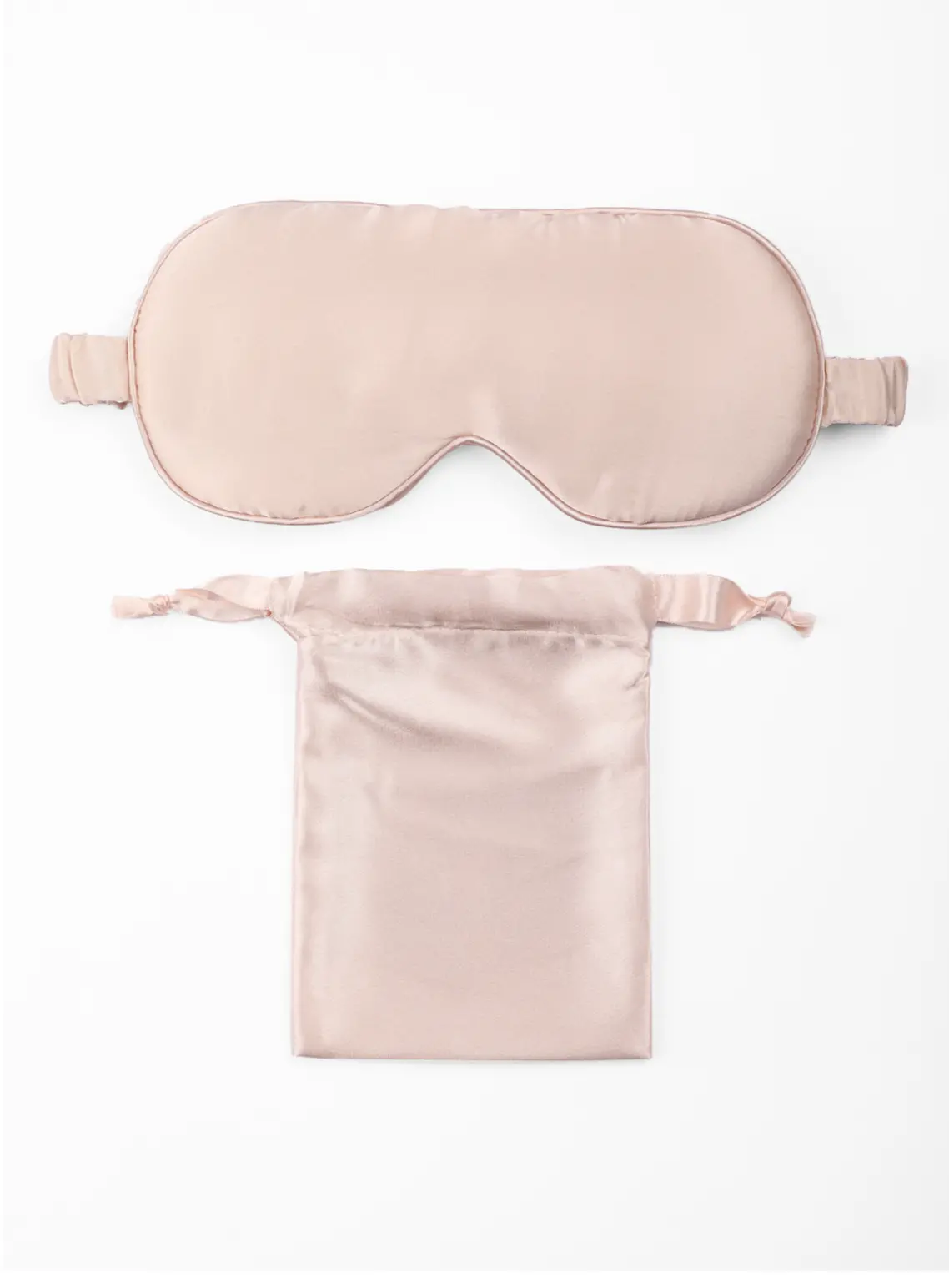 Champaign Satin Sleeping Eye Mask 1