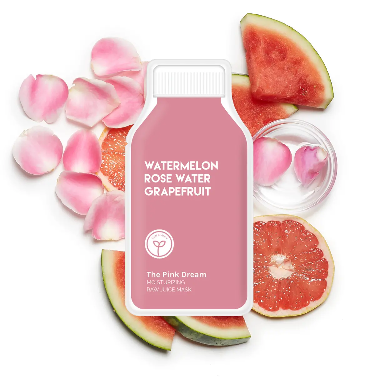 Pink Dream Moisturizing Raw Juice Mask - Esw Beauty 1