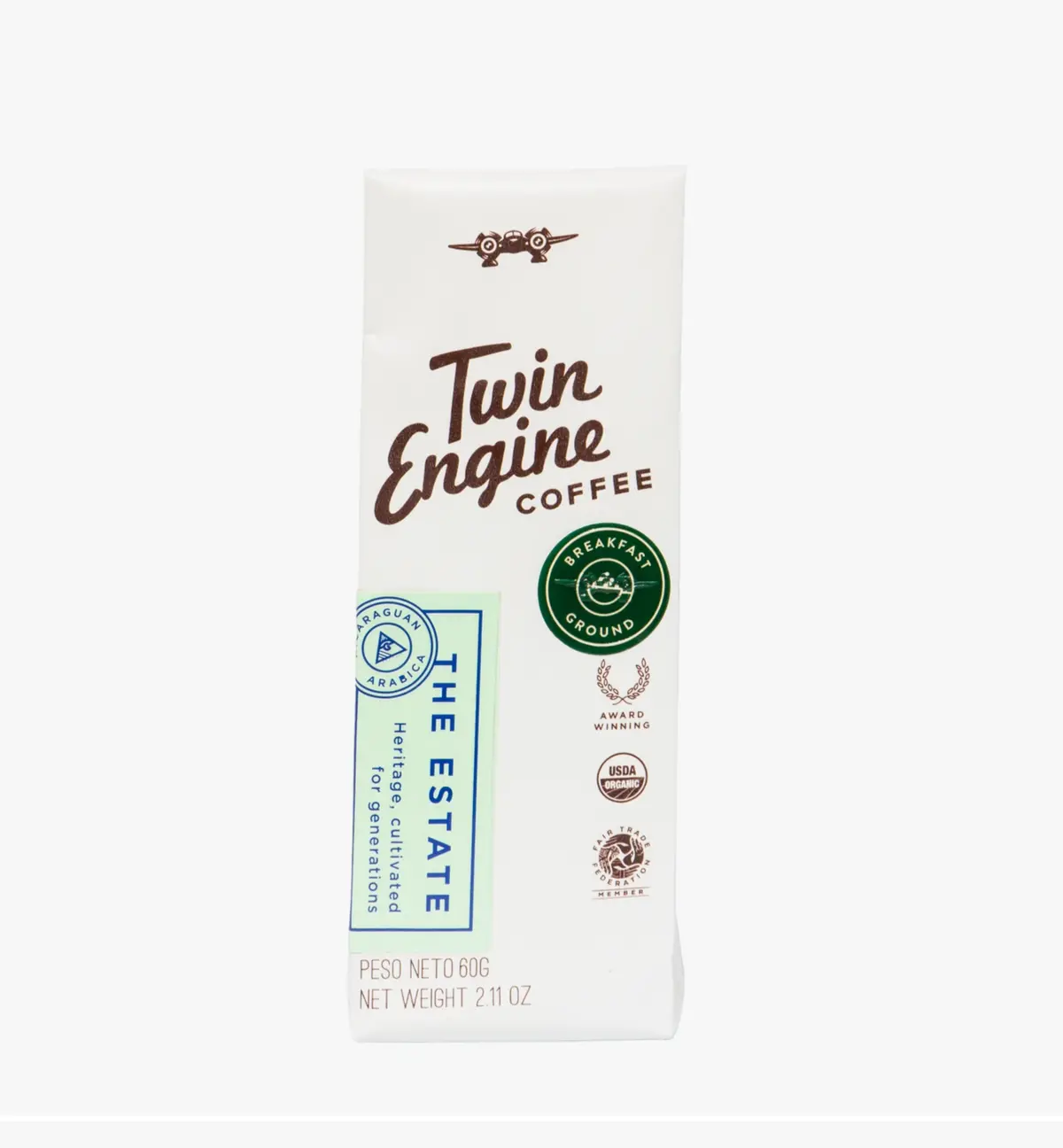 "Perfect 1 Pot" The Estate Traveler 2 Oz /Organic Fair Trade 1