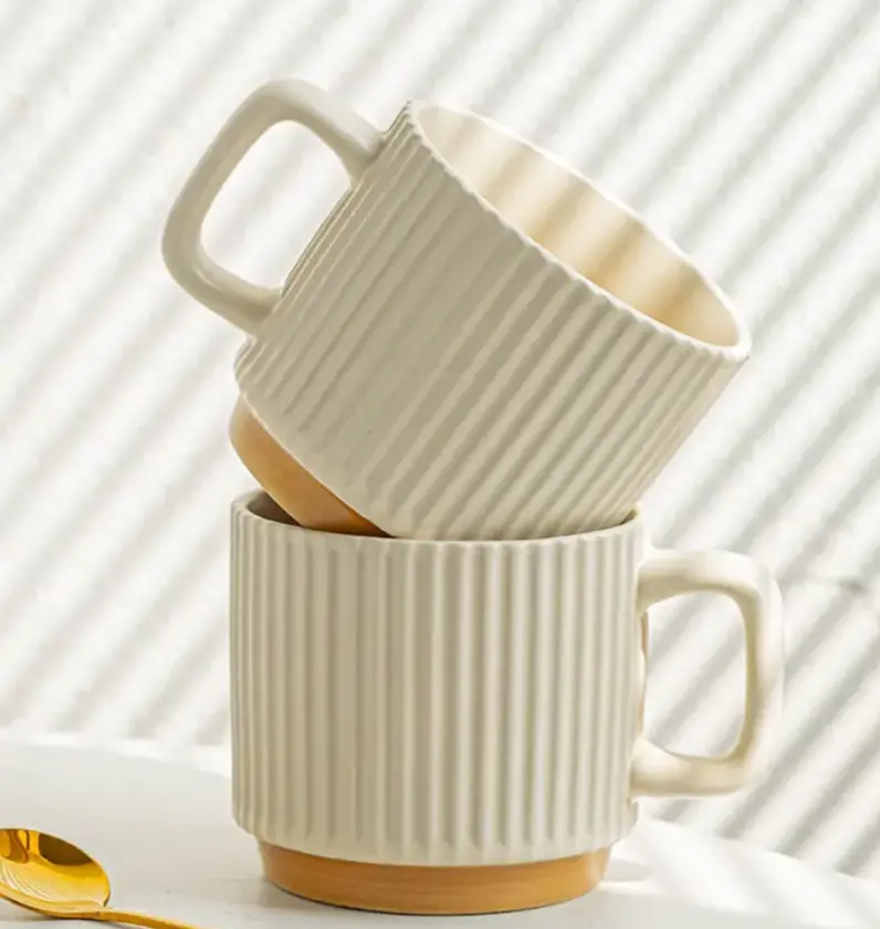 Nordic Cream Ceramic Mug 1