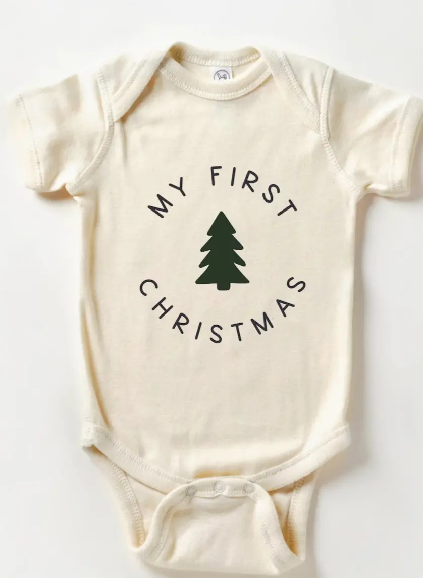 My First Christmas Onesie 1