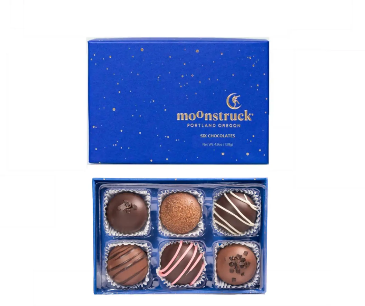 6 Piece Moonstruck Crescent Truffles Collection 1