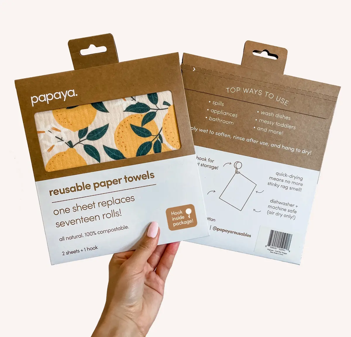 Squeeze The Day Reusable Paper Towels 1