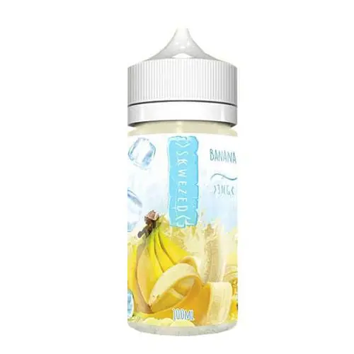 Banana Ice By Skwezed E-Liquid 100Ml 1
