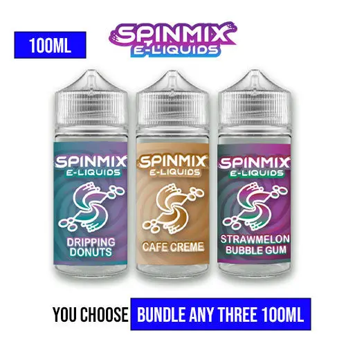 Spinmix E-Liquids 100Ml Pick 3 Bundle 1