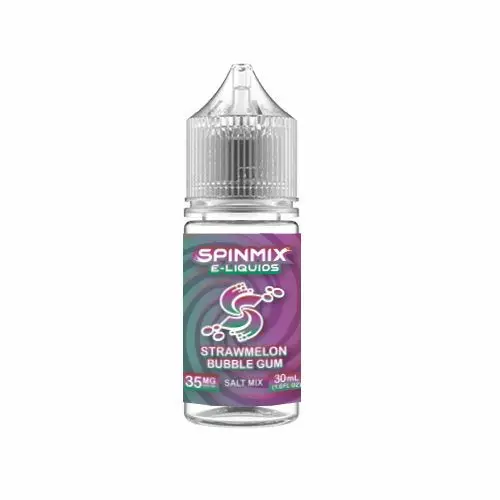 Strawmelon Bubble Gum By Spinmix Salts 30Ml 1