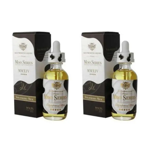 Strawberry Milk Ejuice By Moo Series 120Ml 1