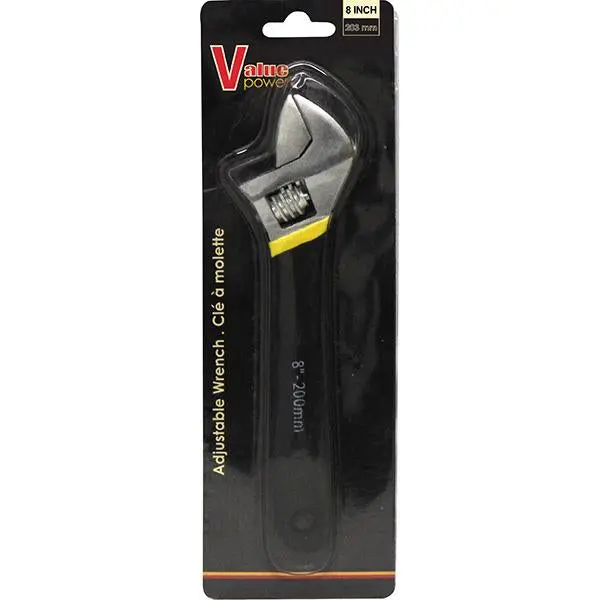 Tk 8" Wrench Adjustable Value Power 1