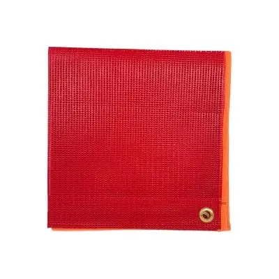 Ts Mesh Warning Flags 46*46Cm - New 1