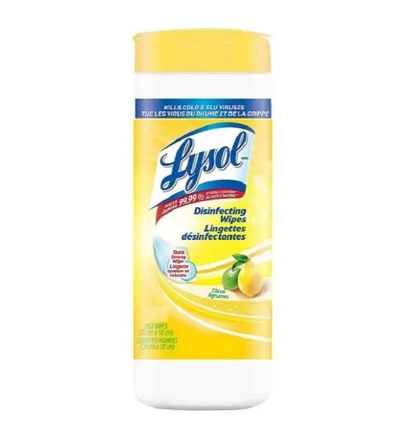 Supp Lysol Wipes Advanced 110Pcs./Tubs 1