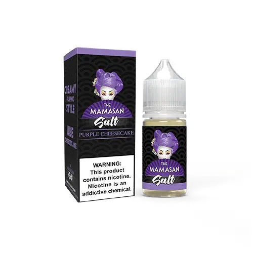Purple Cheesecake By The Mamasan Salt Nicotine 30Ml 1