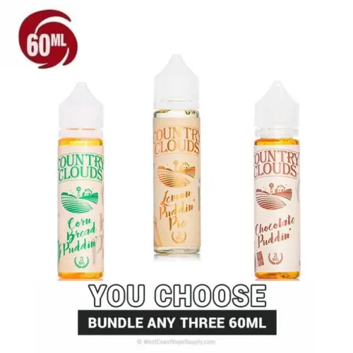 Country Clouds 60Ml Pick 3 Bundle (180Ml) 1