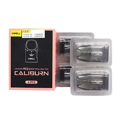 Uwell Caliburn Az3 Grace Replacement Pods 4-Pack 1