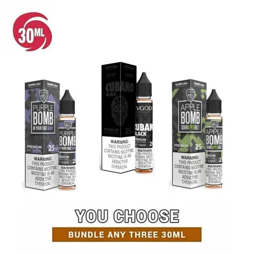 Vgod Salt Nic Collection 30Ml Pick 3 Bundle (90Ml) 1
