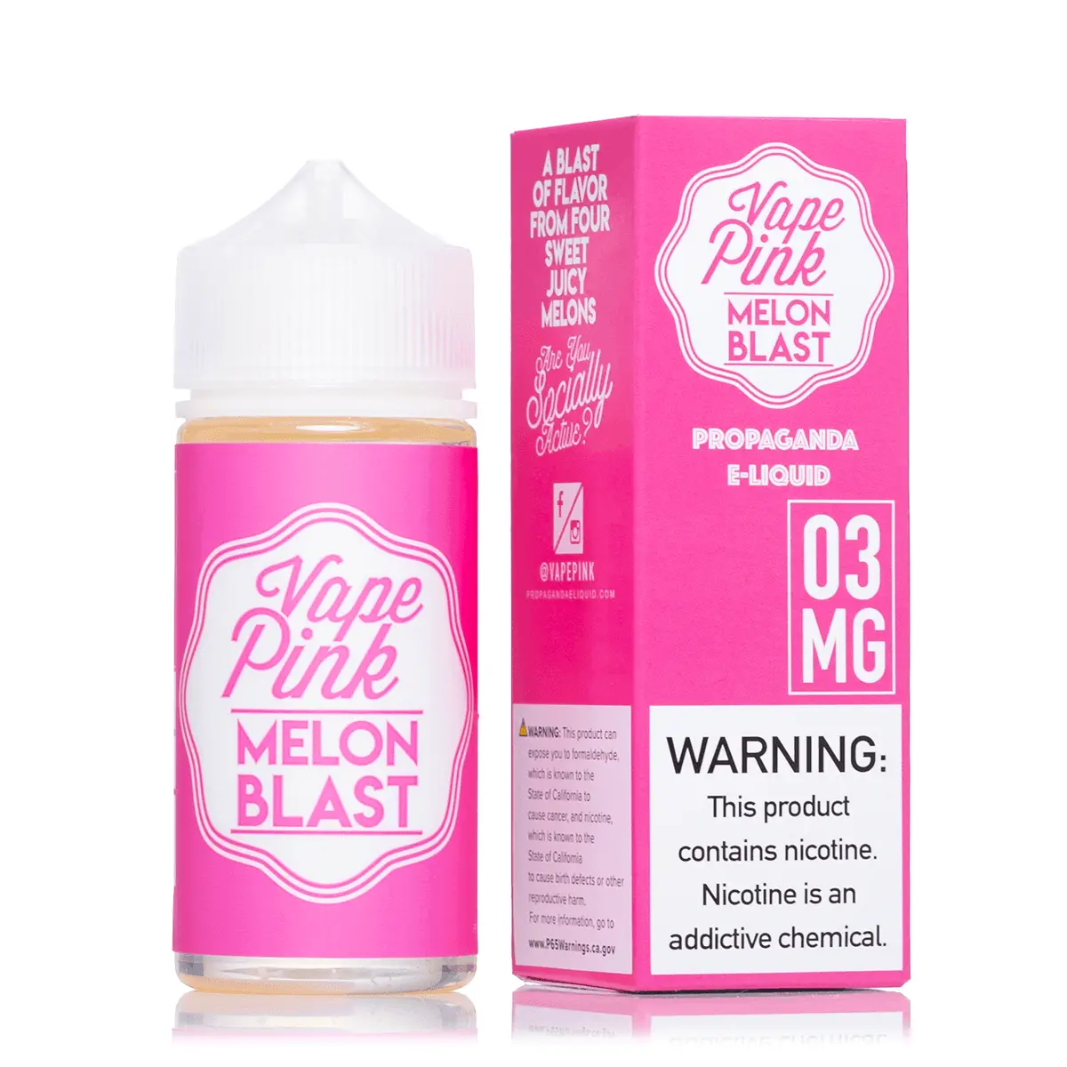 Melon Blast By Vape Pink 100Ml 1