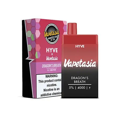 Vapetasia HYVE Mesh Disposable Vape – 4,000 Puffs, Enhanced Flavor Delivery
