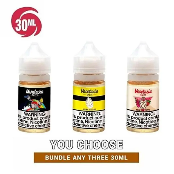 Vapetasia Salts Nicotine Pick 3 Bundle (90Ml) 1
