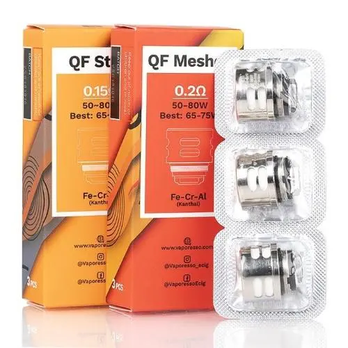 Vaporesso Qf Replacement Coils (3-Pack) 1